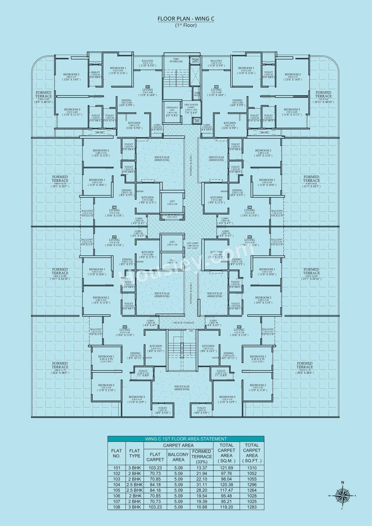 Zen Astral Floor plan 4