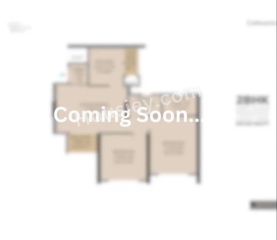 Conscient Elaira Unit plan - 1276 sq.ft.