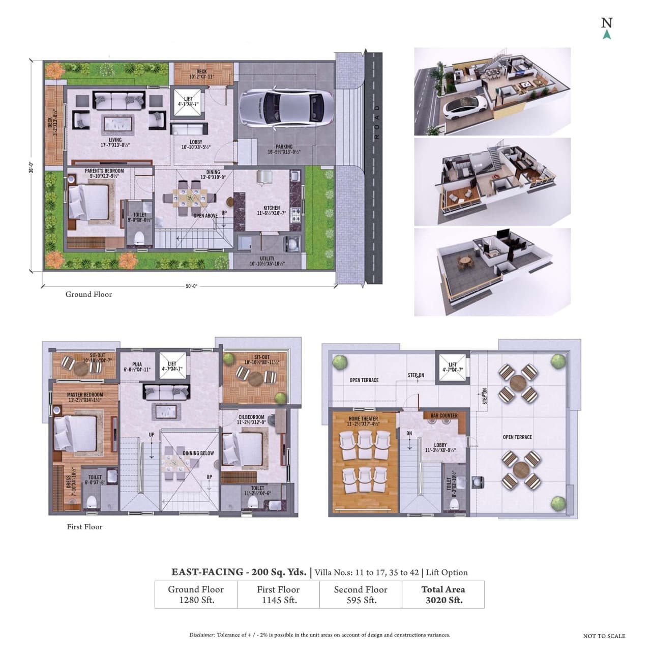 Hallmark 5A Unit plan - 1800 sq.ft.