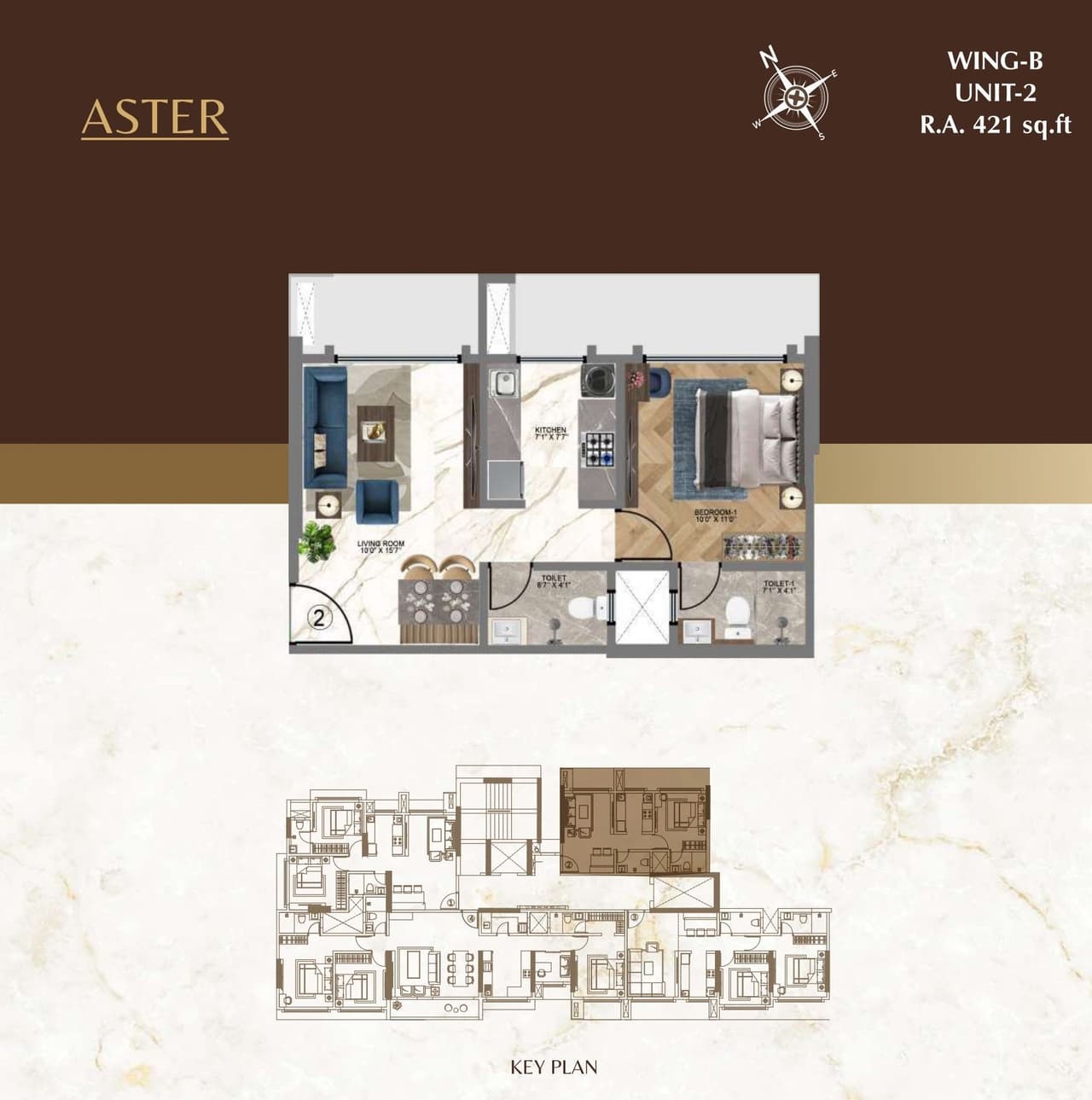 HS Heritage Unit plan - 421 sq.ft.