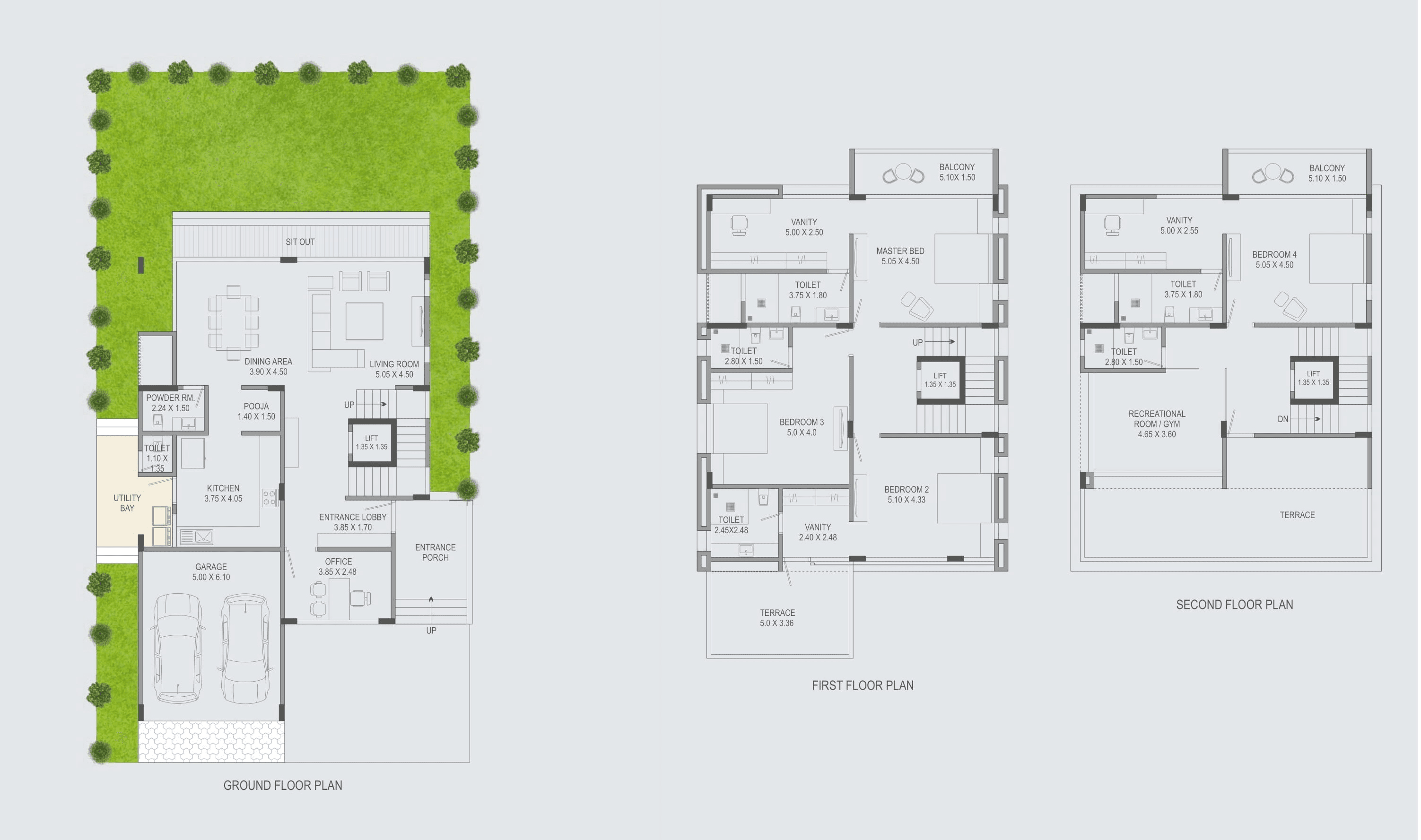 Unit plan - 4600 sq.ft.