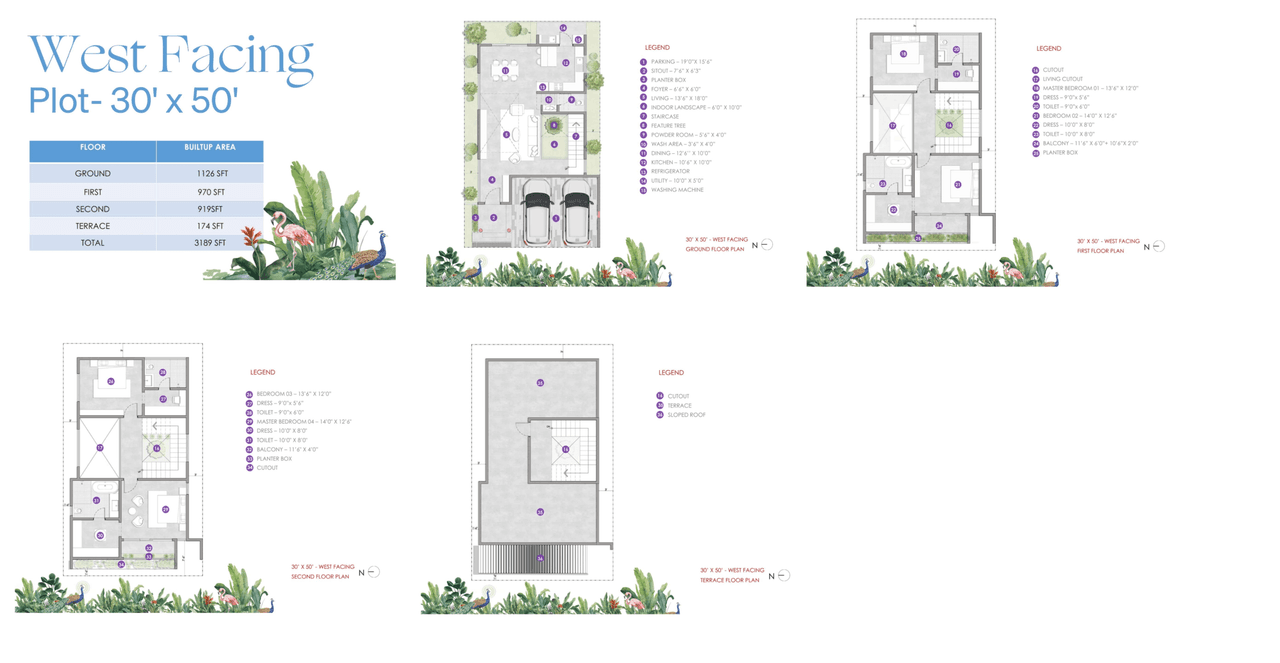 Atmos JR Eastfields Unit plan - 1500 sq.ft.