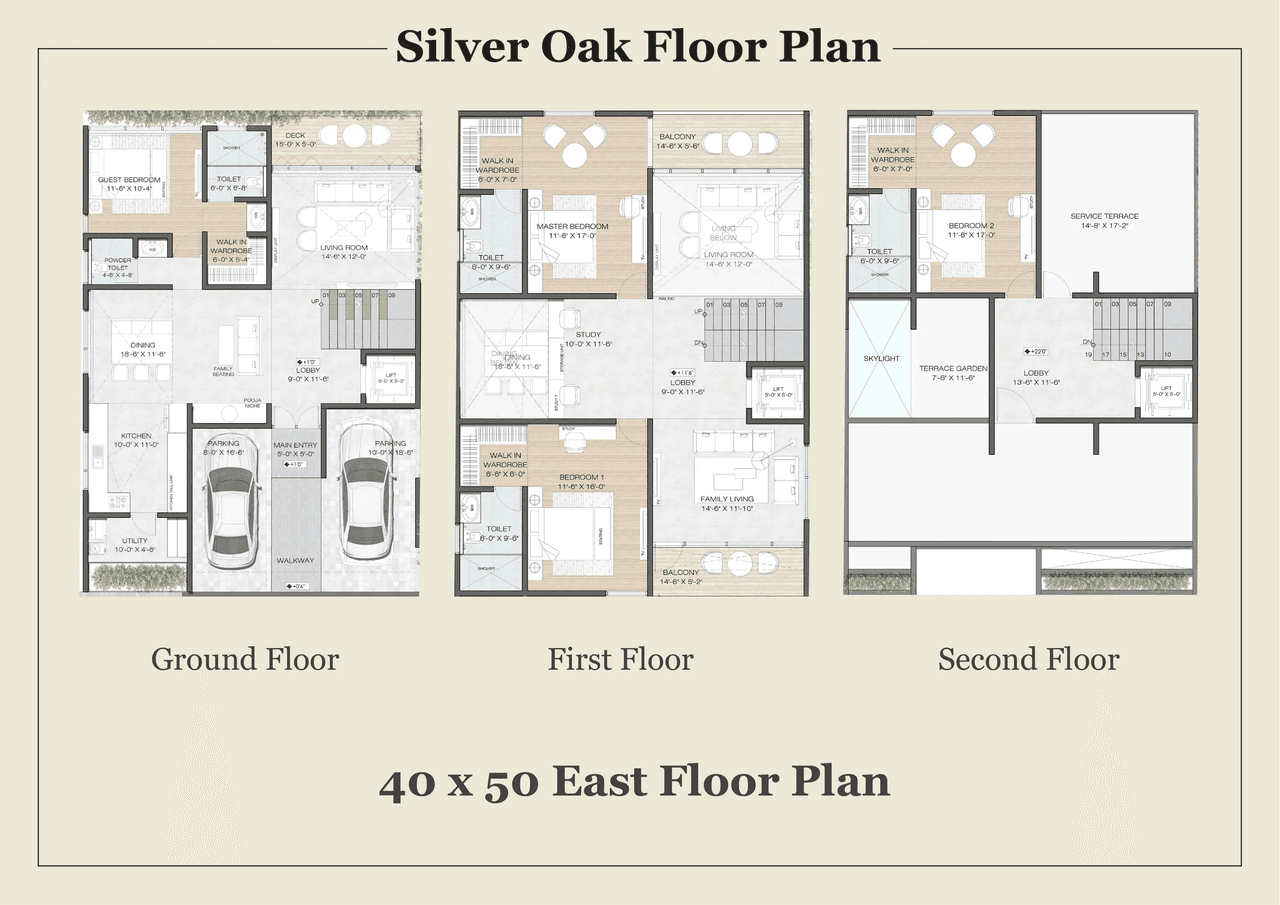 Lake Estates Unit plan - 2000 sq.ft.