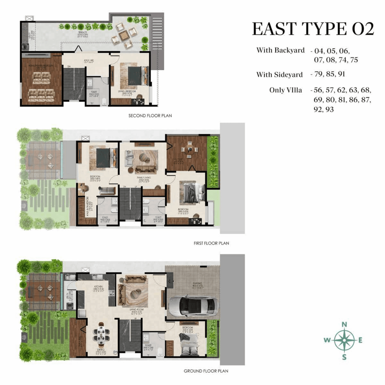 Buildiko Spring Woods Unit plan - 1880 sq.ft.