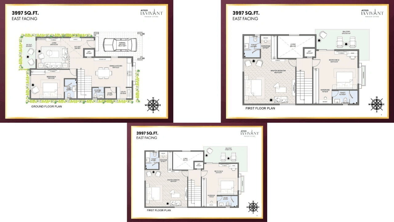 Unit plan - 3277 sq.ft.