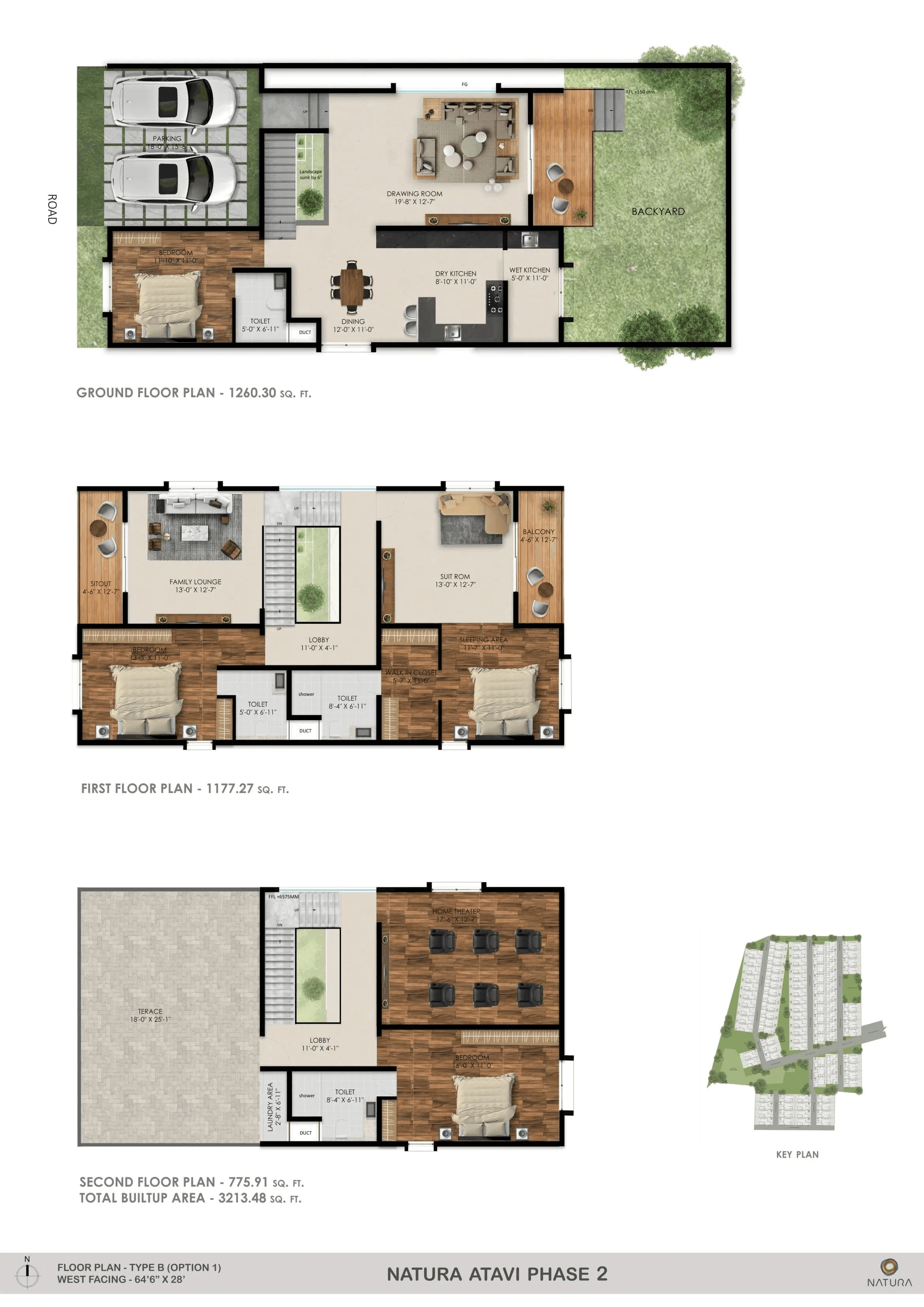 Unit plan - 1774 sq.ft.