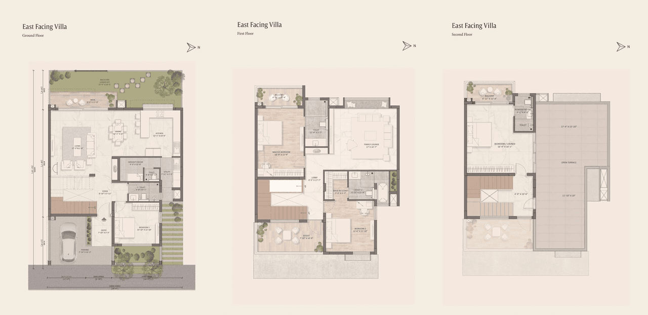 Urbanize Villa Bellissimo Unit plan - 2255 sq.ft.