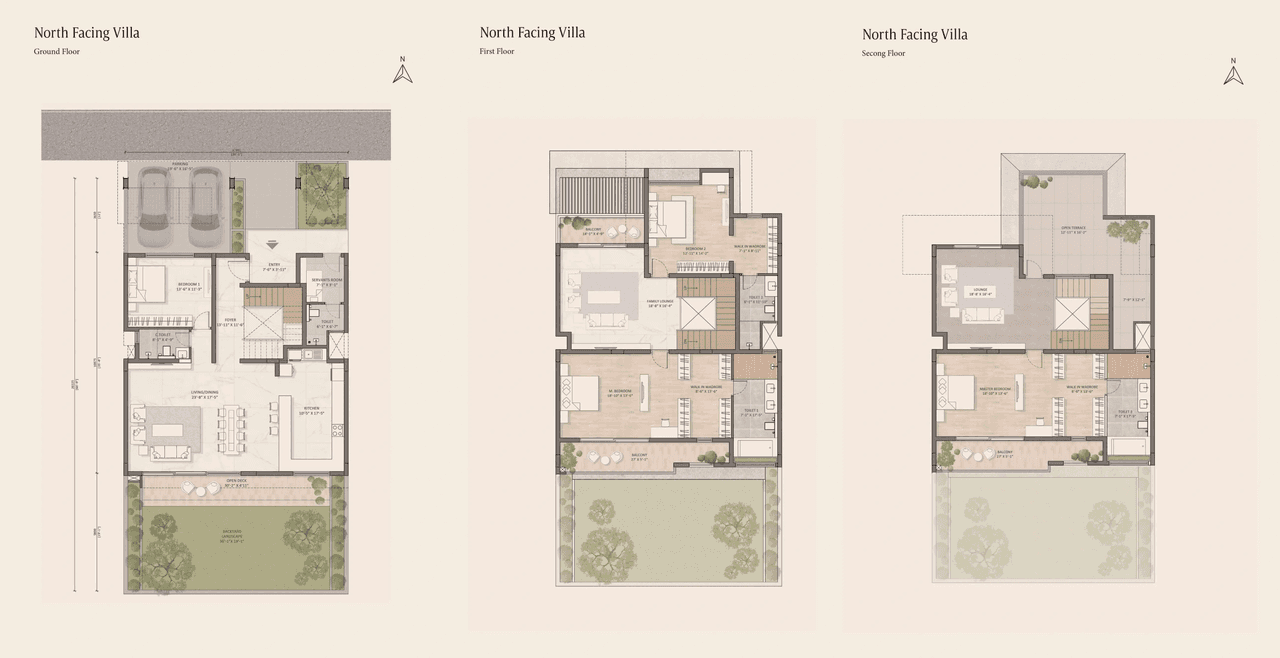 Urbanize Villa Bellissimo Unit plan - 3086 sq.ft.