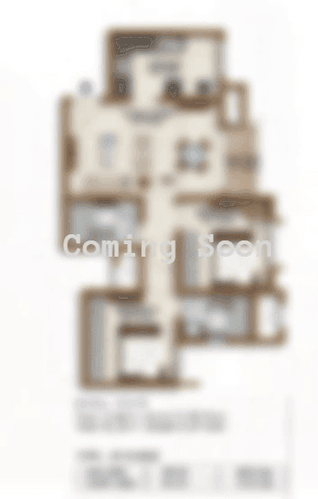 Green Leaf Divine Unit plan - 795 sq.ft.
