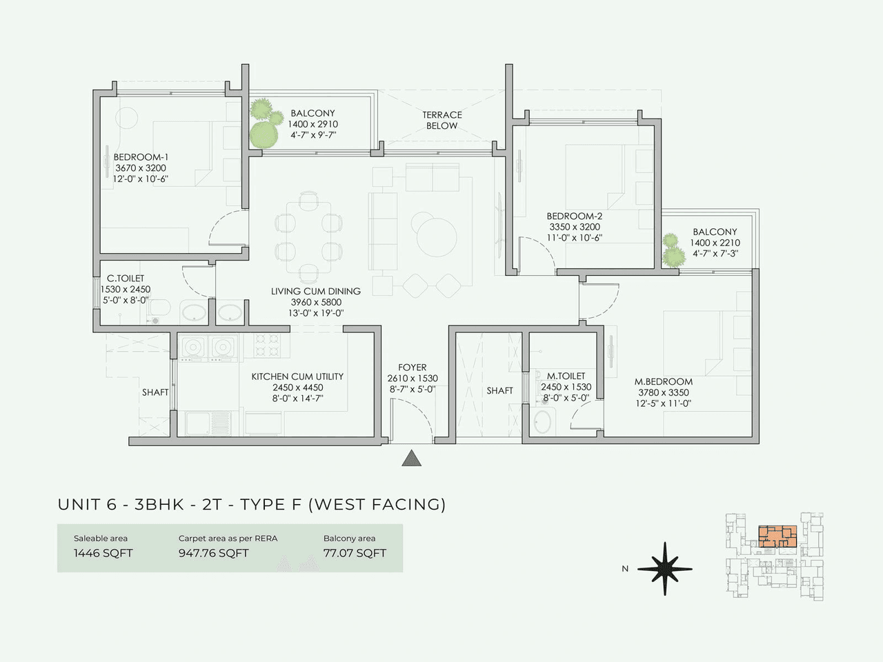 NBR Soul of the Seasons Unit plan - 1015 sq.ft.