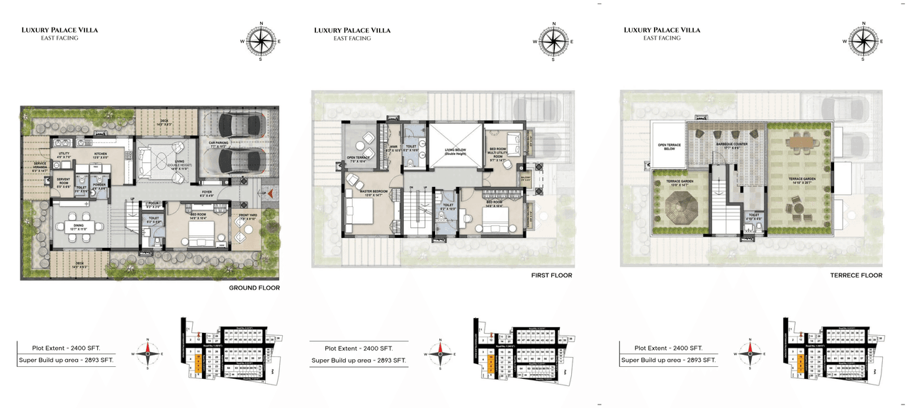 Adityaram Palace City Unit plan - 2400 sq.ft.