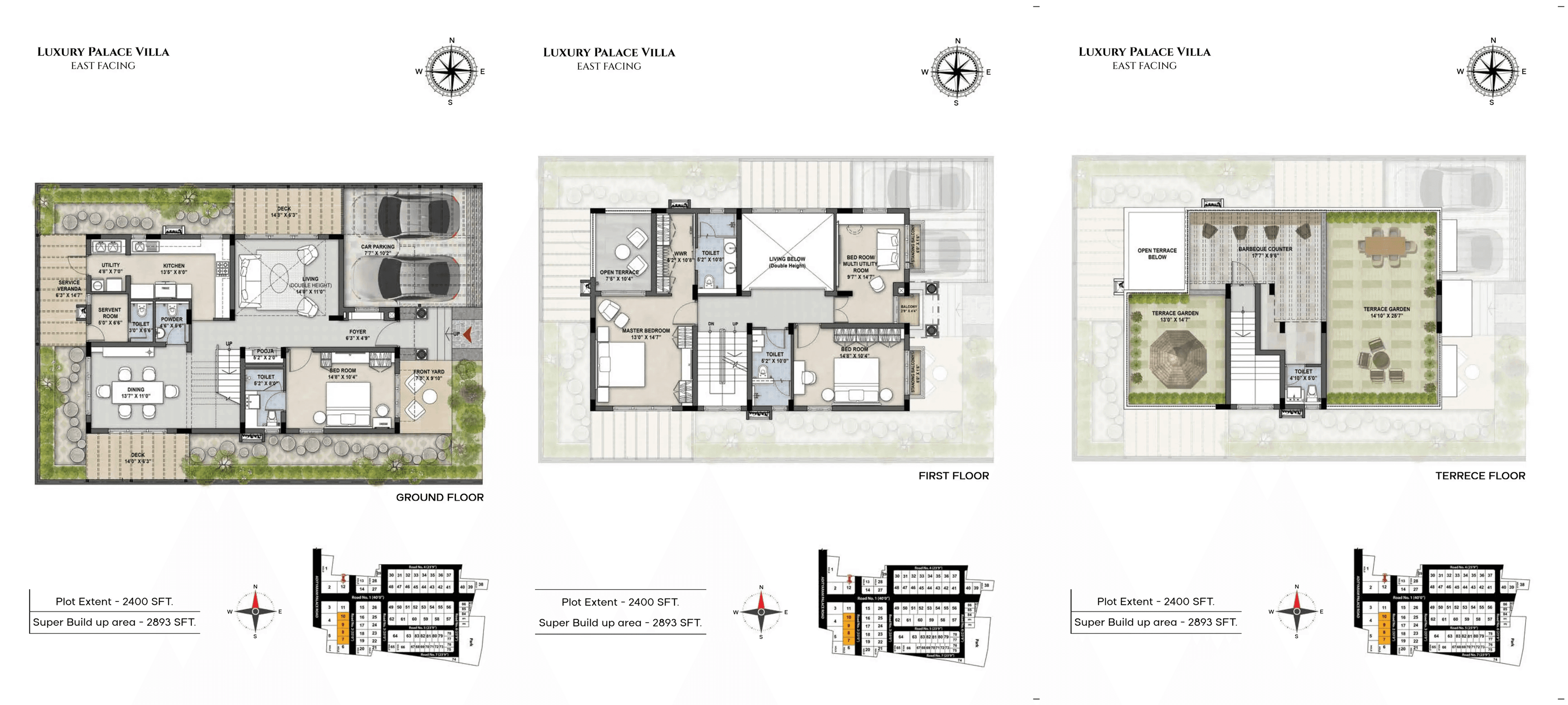 Unit plan - 2400 sq.ft.