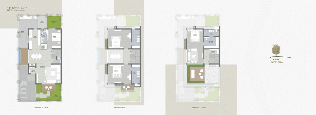 A Shridhar Vaikunth Unit plan - 2029 sq.ft.