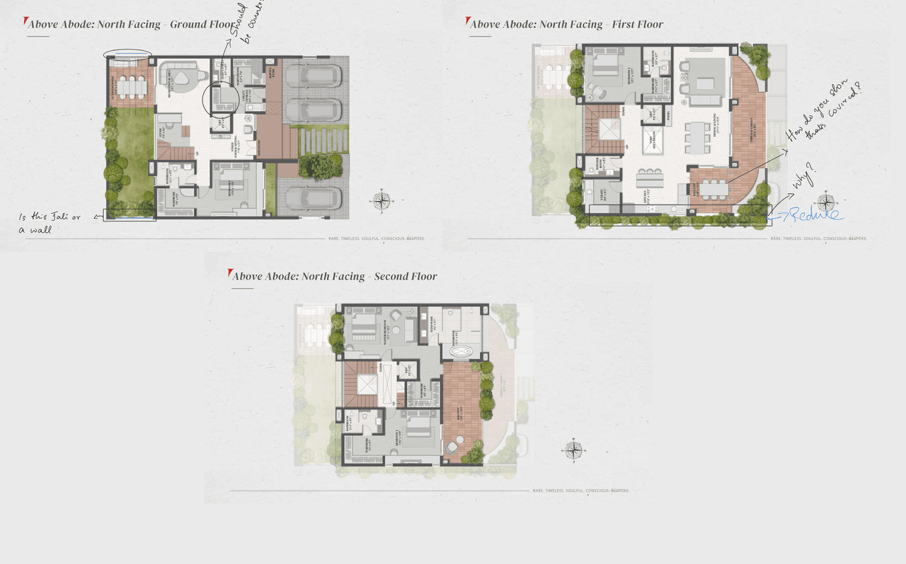 White Lotus Amanvana Unit plan - 3263 sq.ft.