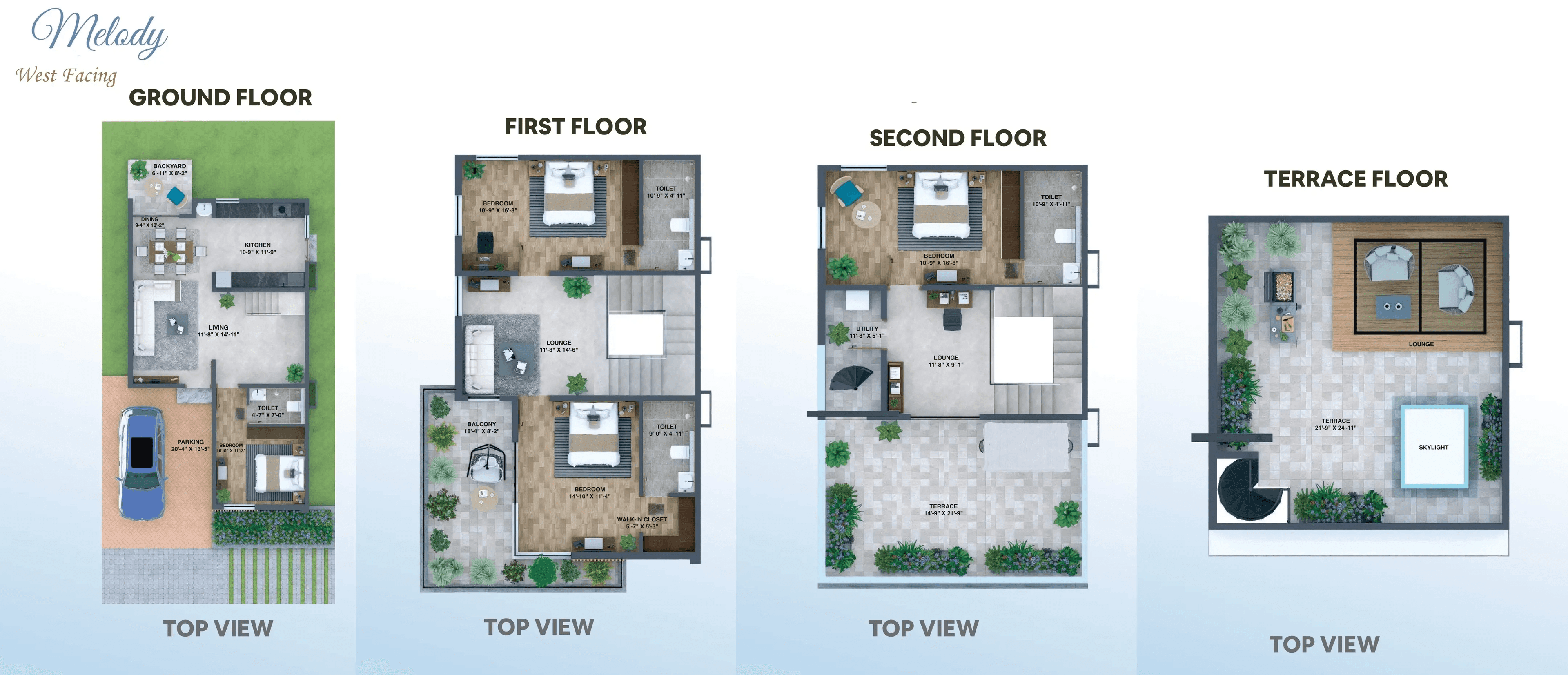 Unit plan - 1550 sq.ft.