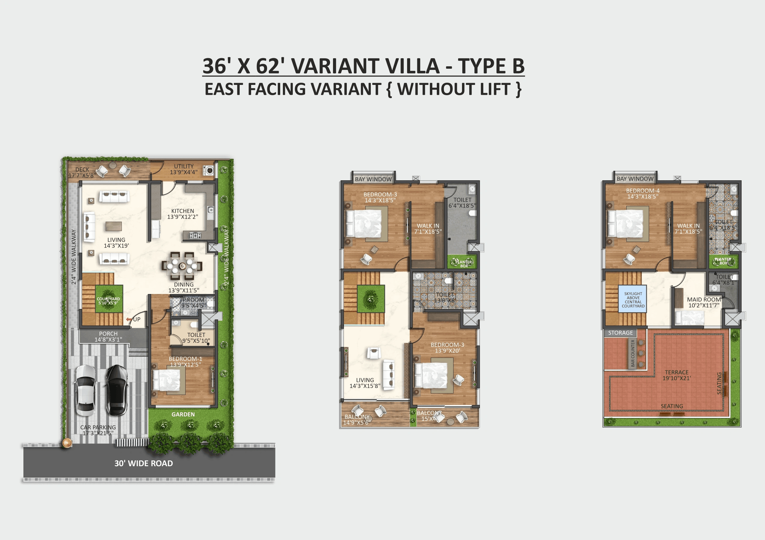Unit plan - 2232 sq.ft.