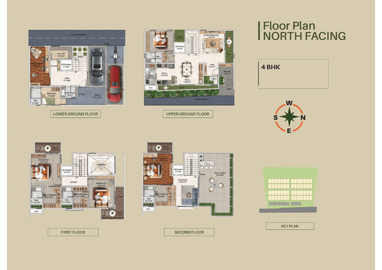 Rainbow Mayfair Unit plan - 3179 sq.ft.