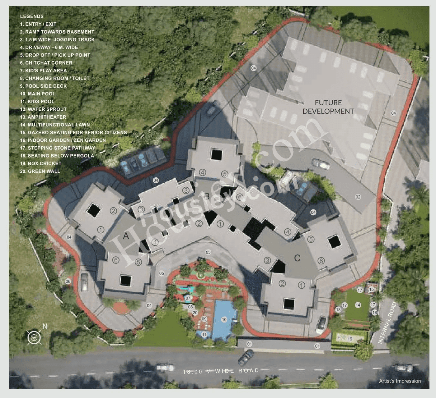 127 Raj Floor plan 1