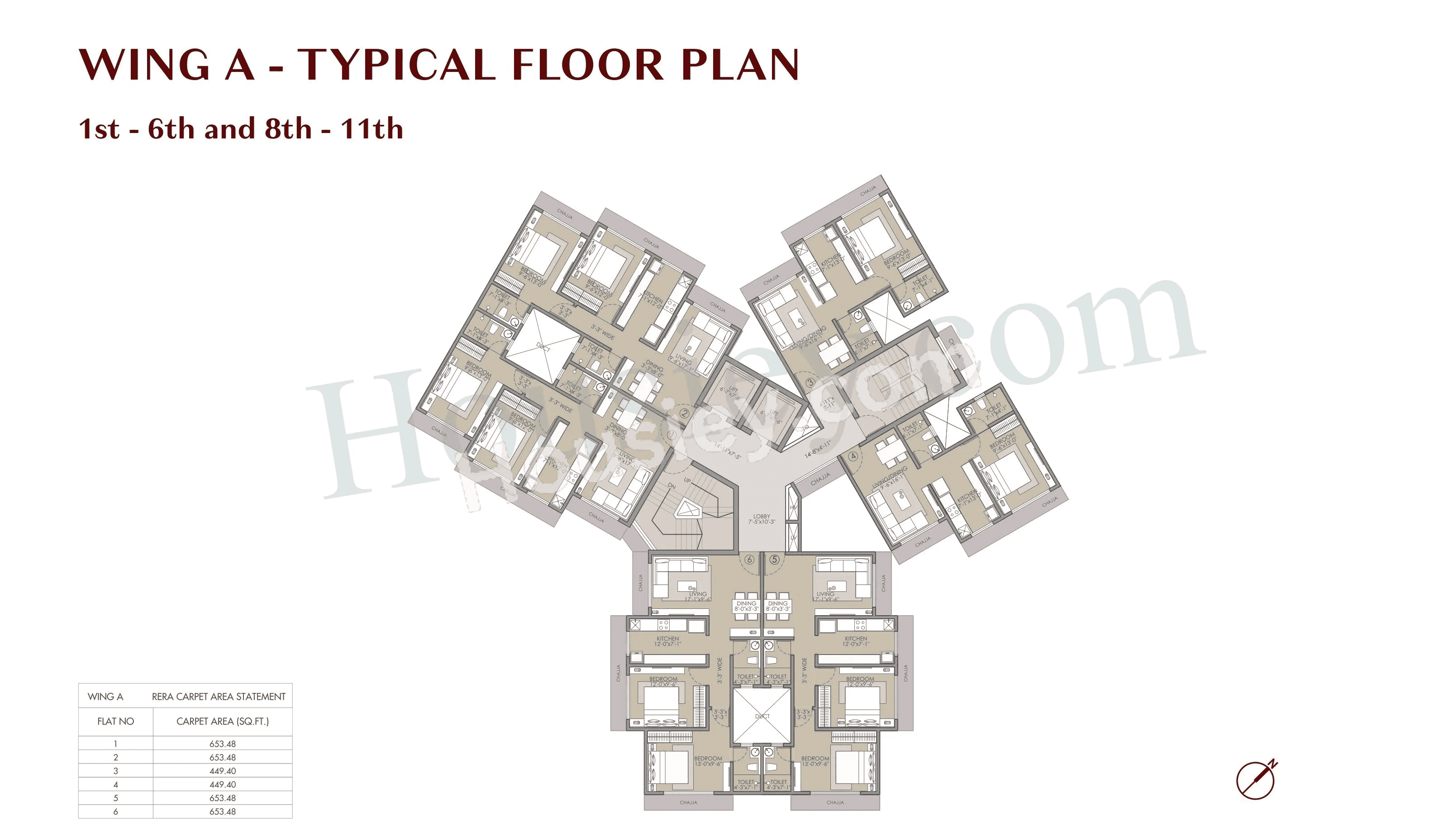 127 Raj Floor plan 2