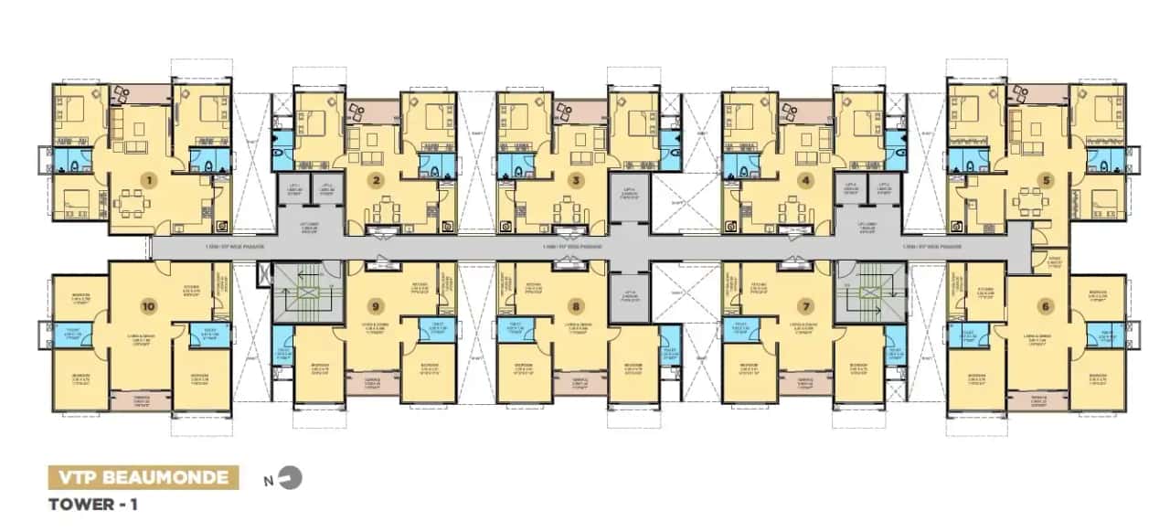 VTP Beaumonde Floor plan 1