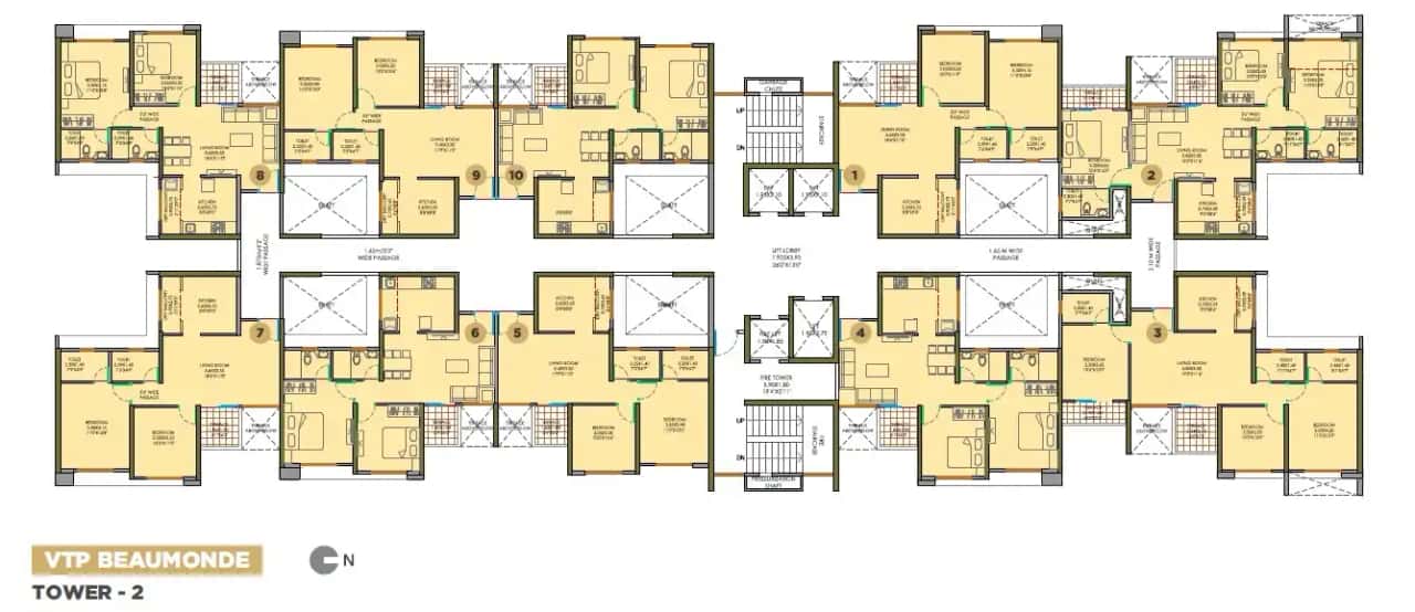 VTP Beaumonde Floor plan 2