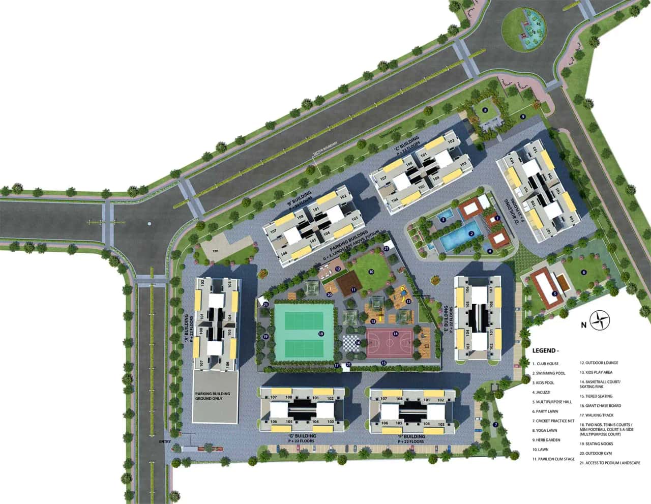 Kolte Patil First Avenue Master Plan