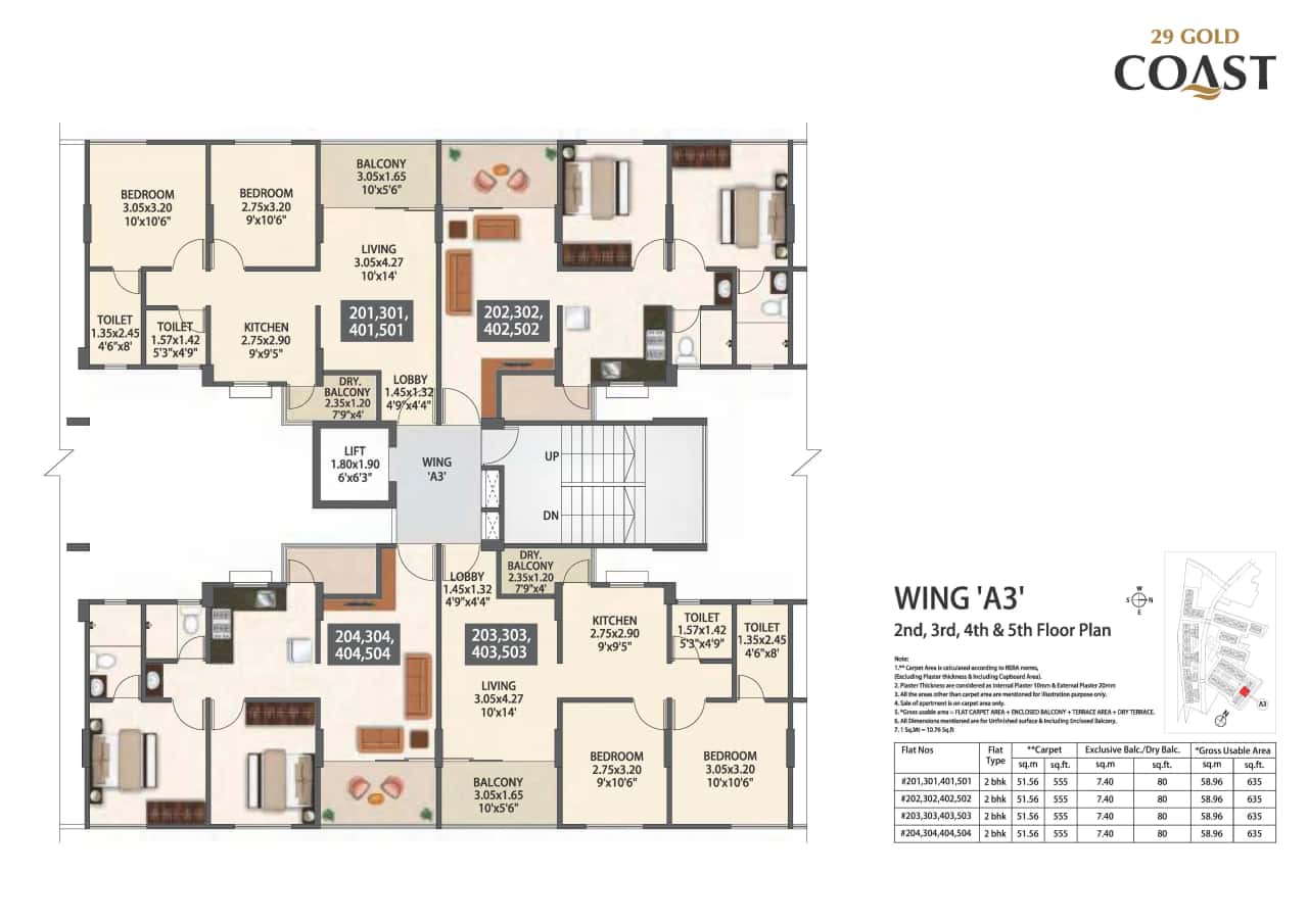 Mantra 29 Gold Coast Floor plan 3
