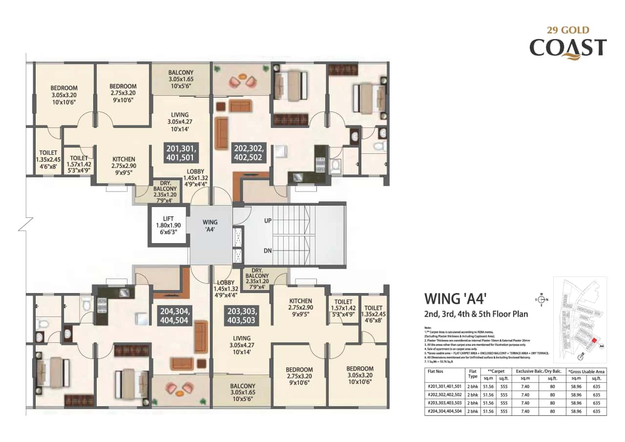 Mantra 29 Gold Coast Floor plan 4