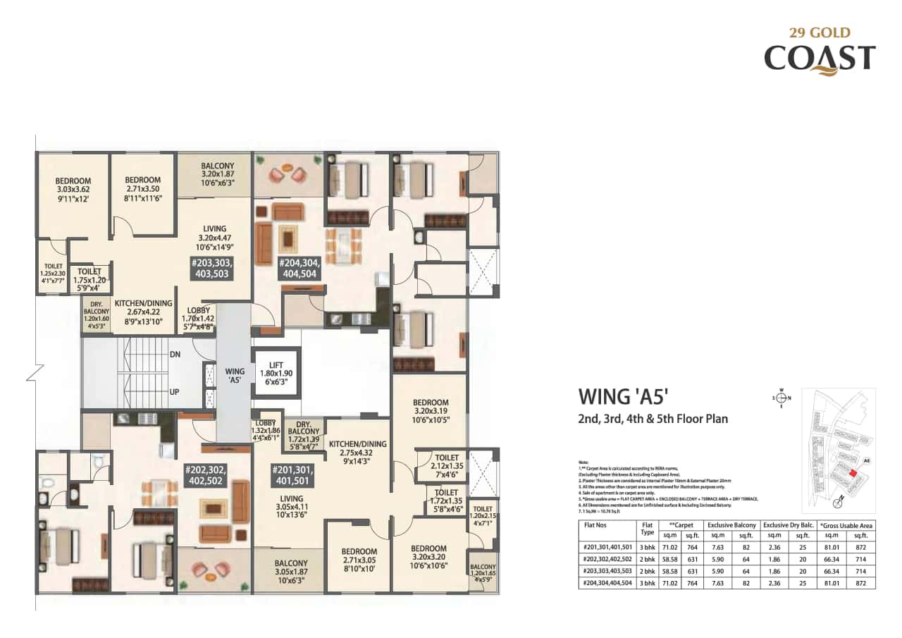 Mantra 29 Gold Coast Floor plan 5