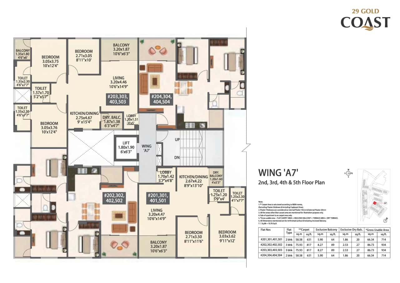 Mantra 29 Gold Coast Floor plan 7