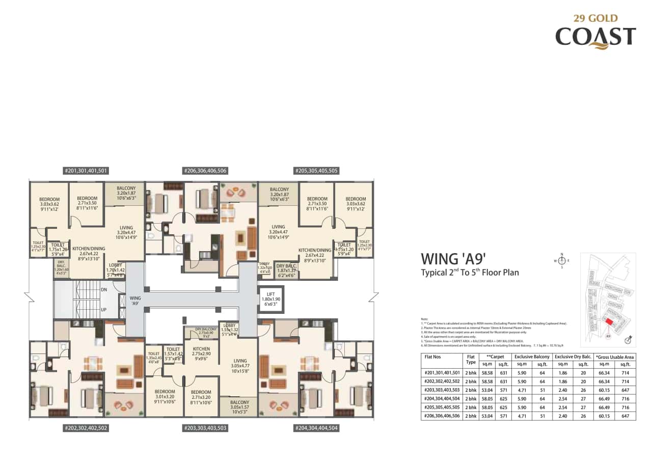 Mantra 29 Gold Coast Floor plan 9