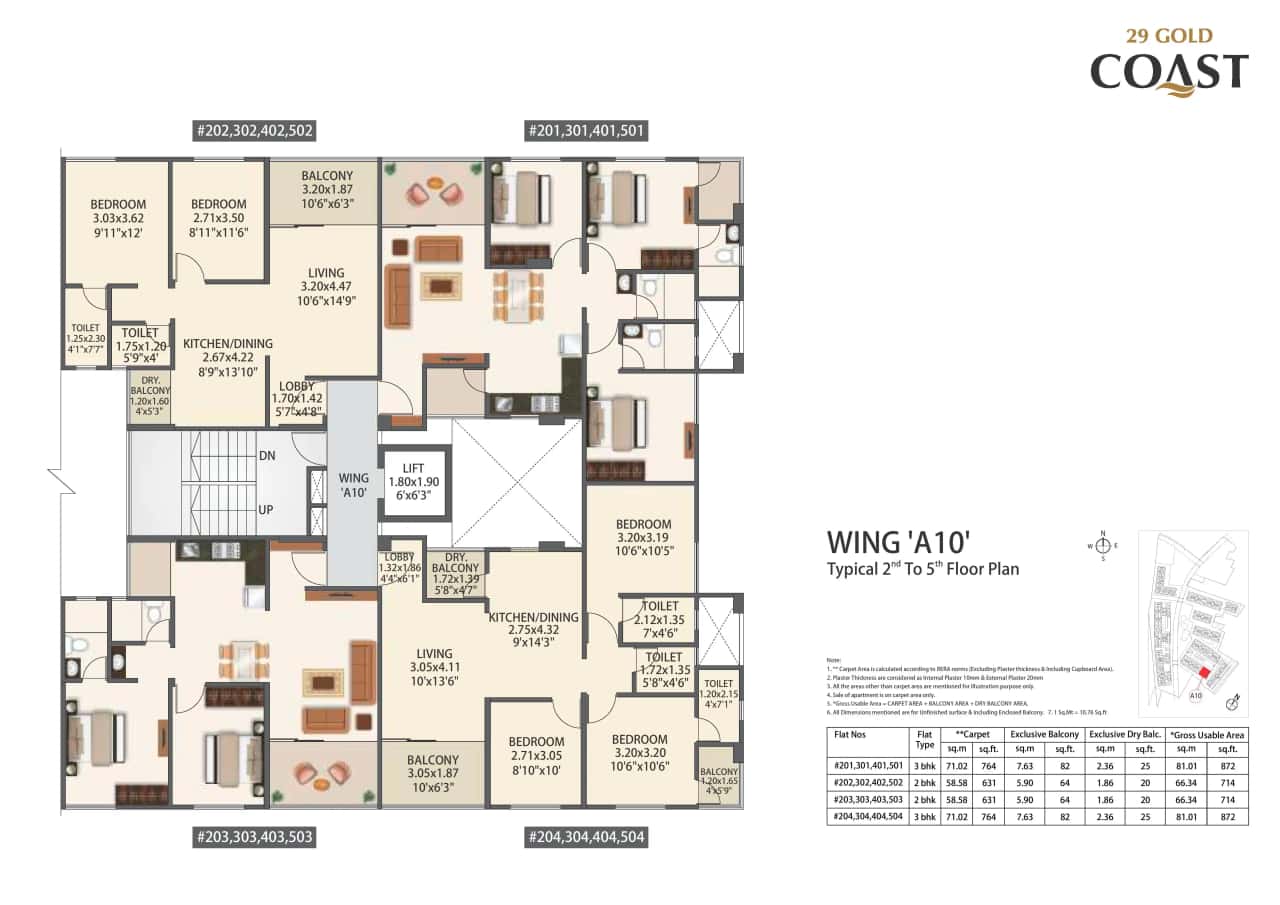 Mantra 29 Gold Coast Floor plan 10