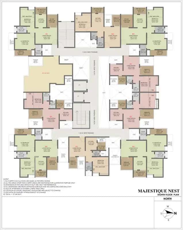 Majestique Nest Floor plan 4