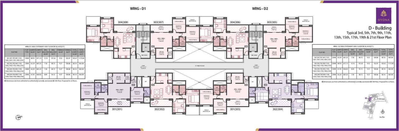 Pethkar Siyona Phase 2 Floor plan 2