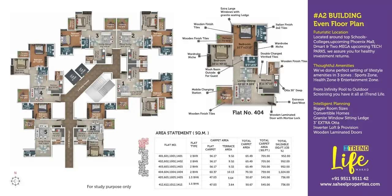 Saheel I trend Life Floor plan 4