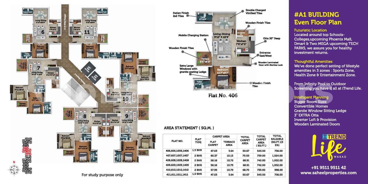 Saheel I trend Life Floor plan 5