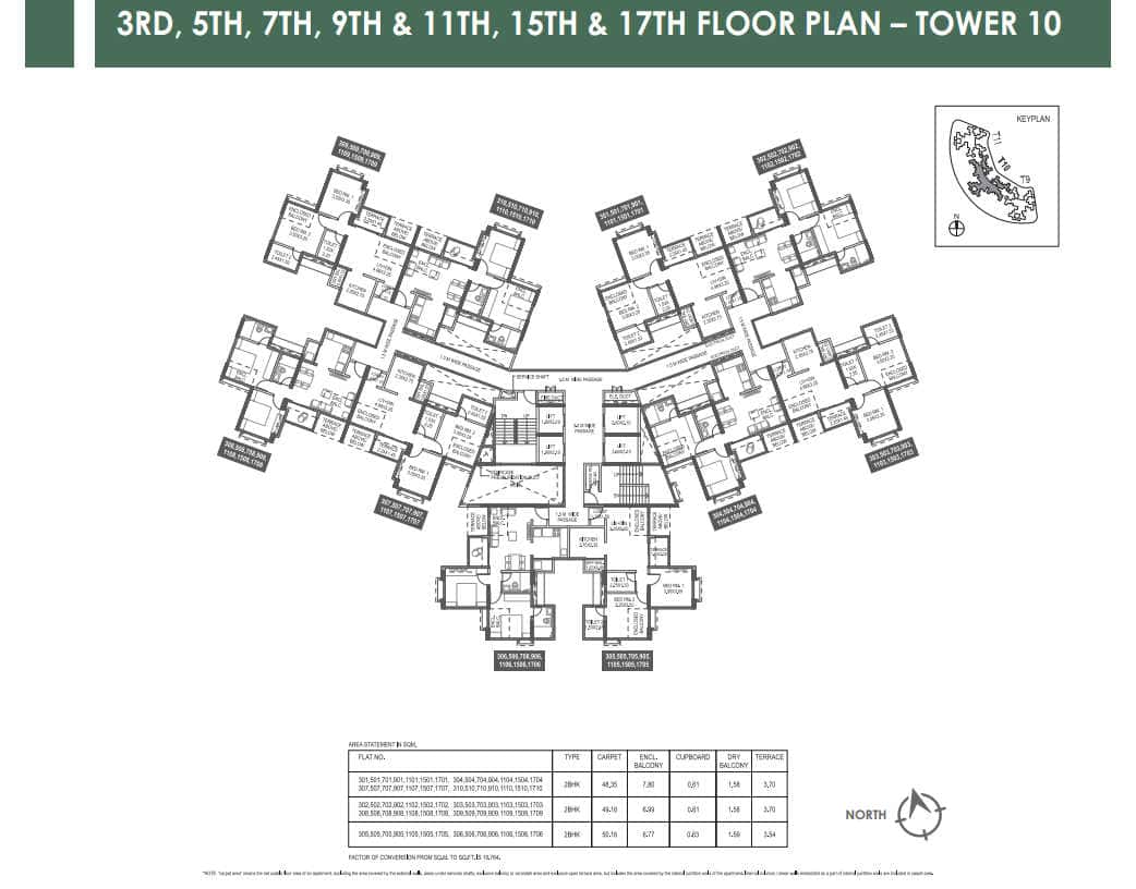 Paranjape Highlands Floor plan 4