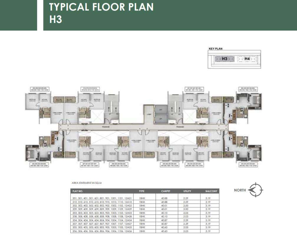 Paranjape Everglades Floor plan 1