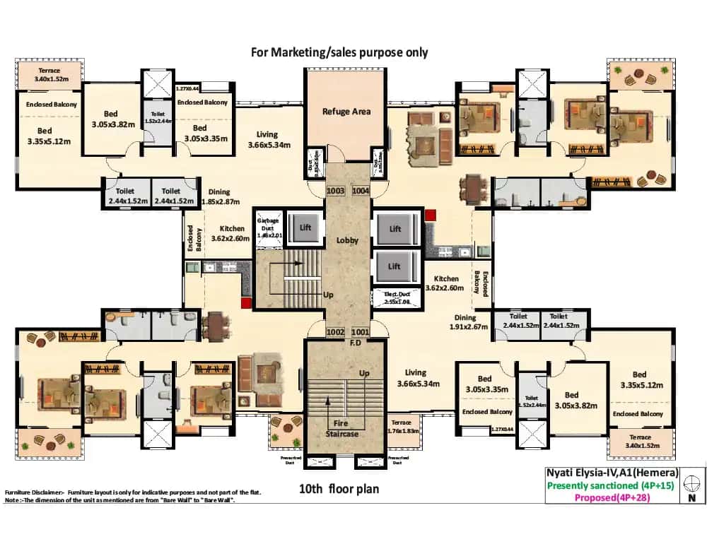 Nyati Elysia Floor plan 2