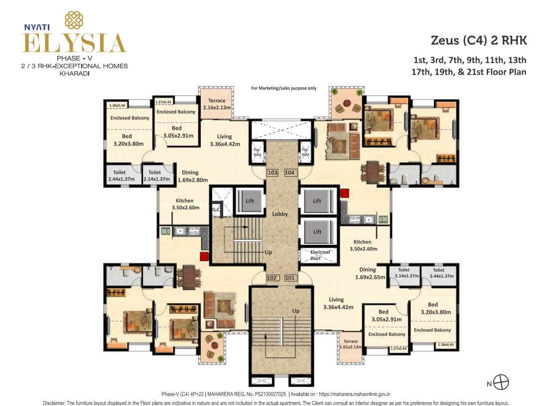 Nyati Elysia Floor plan 10