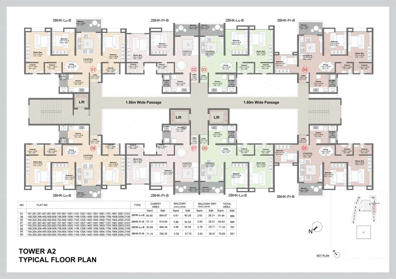 Kohinoor Kaleido Floor plan 2