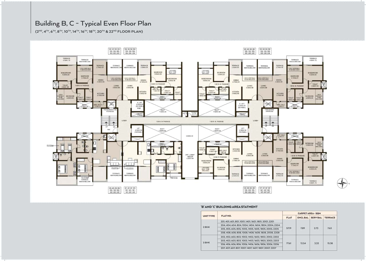 Kolte Patil First Avenue Floor plan 4