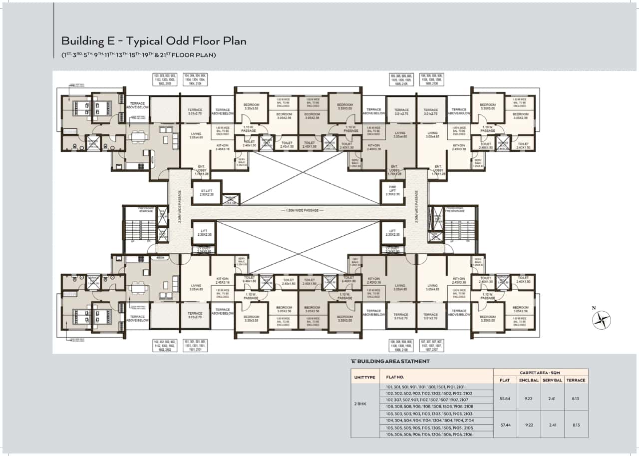 Kolte Patil First Avenue Floor plan 5