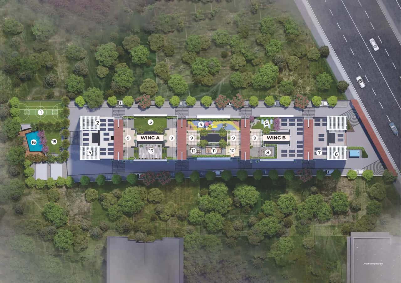 Goyal My Home Wakad Master Plan