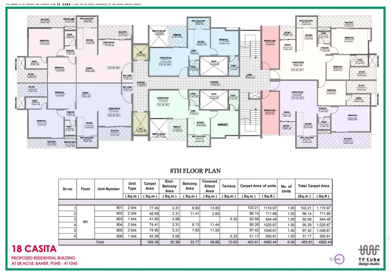 Bluepearl 18 Casita Floor plan 2