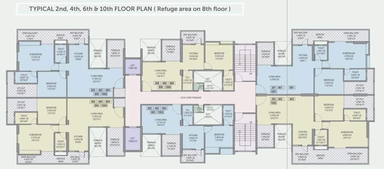 Bluepearl 18 Casita Floor plan 4