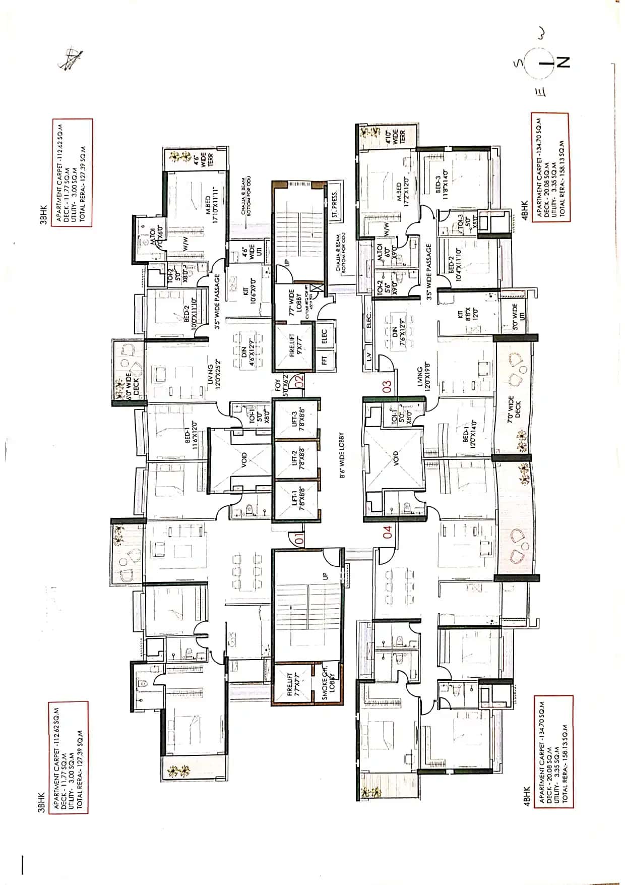Kolte Patil 24k Altura Floor plan 1