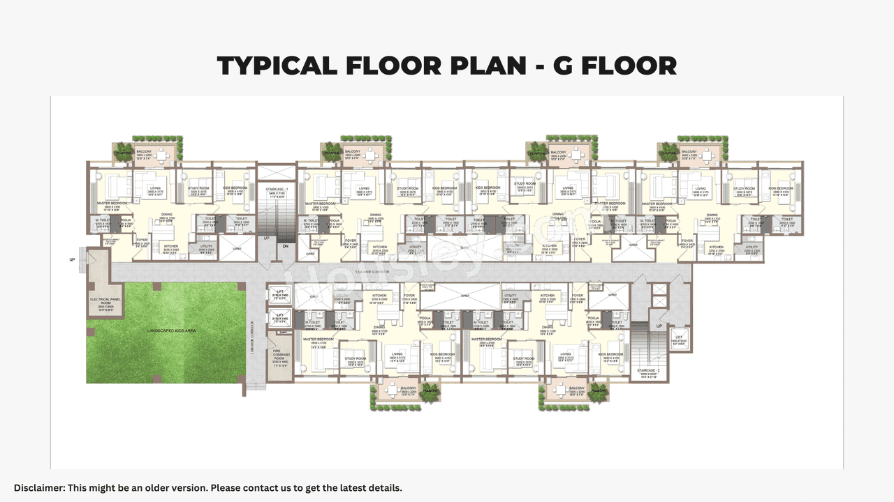 2getherments 2G Tula Floor Plan