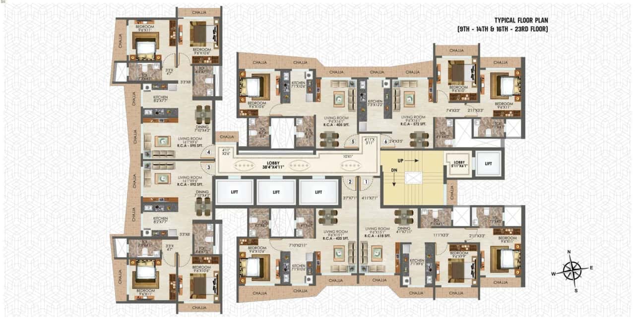 36 Allure Floor plan 1
