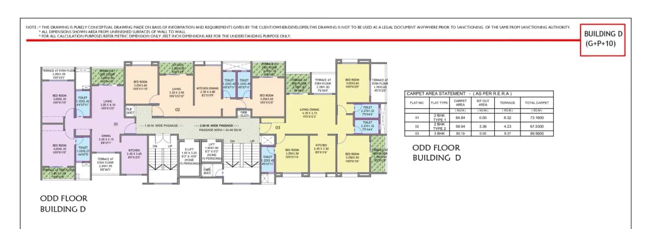 Space 64 Meridien Floor plan 5